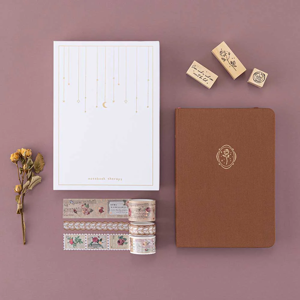 Tsuki ‘Vintage Rose’ Limited Edition Bullet Journal ☾ - Image 10