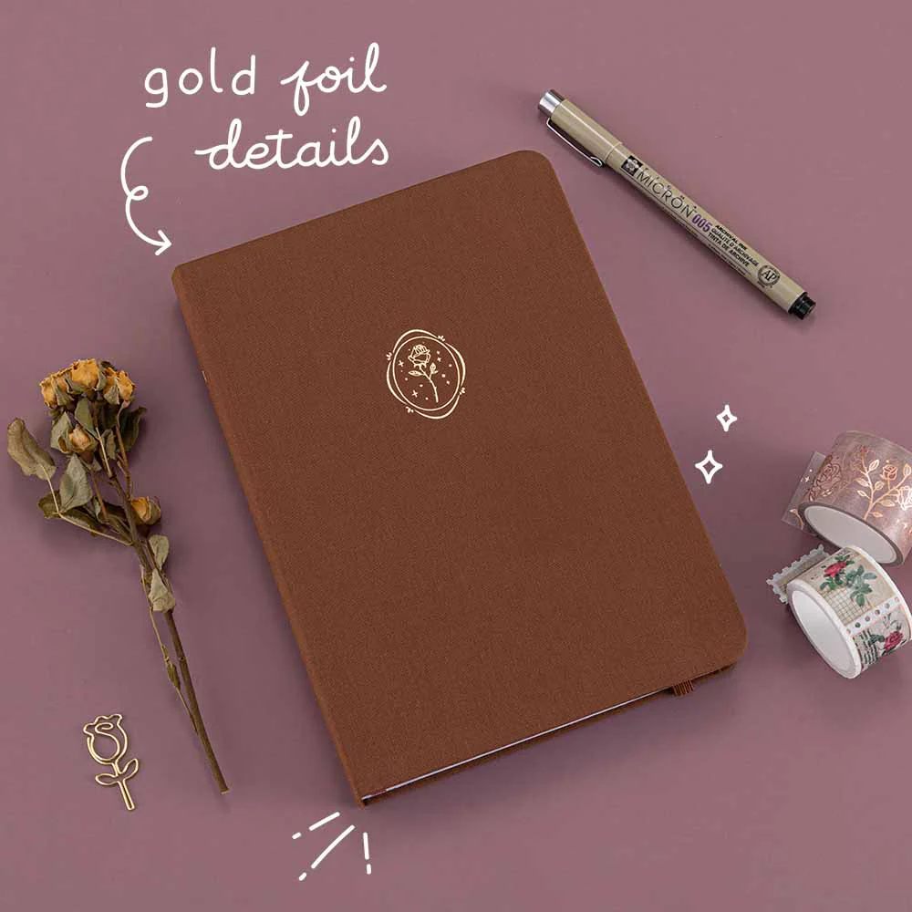 Tsuki ‘Vintage Rose’ Limited Edition Bullet Journal ☾ - Image 5