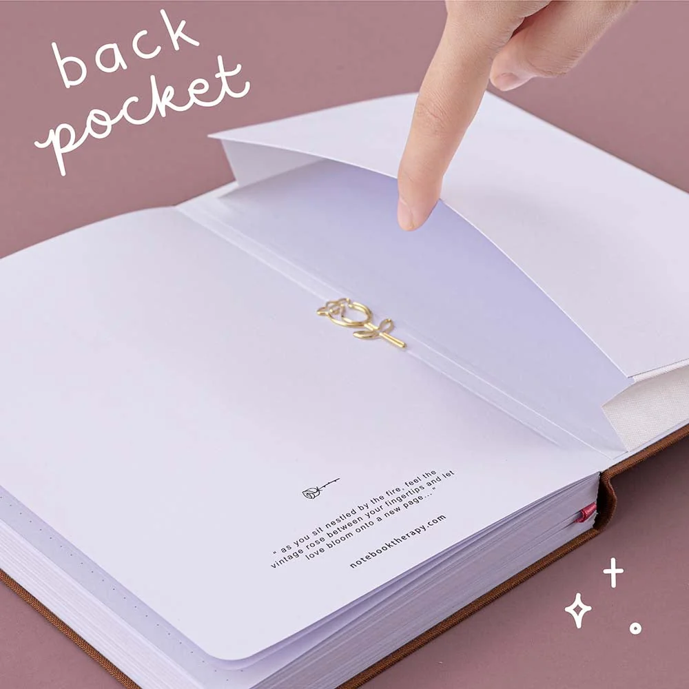 Tsuki ‘Vintage Rose’ Limited Edition Bullet Journal ☾ - Image 7