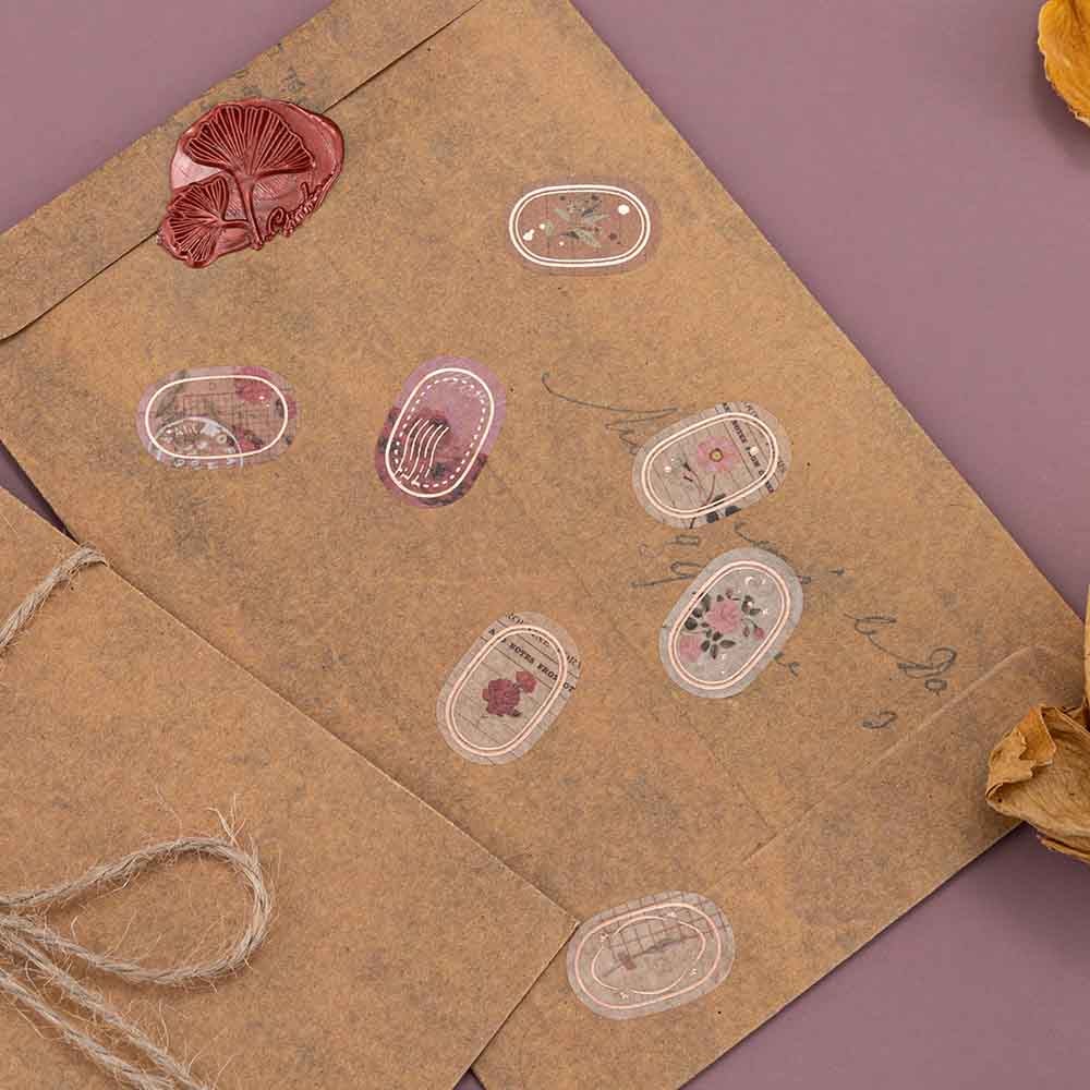 Tsuki ‘Vintage Rose’ Washi Tape Set ☾ - Image 8