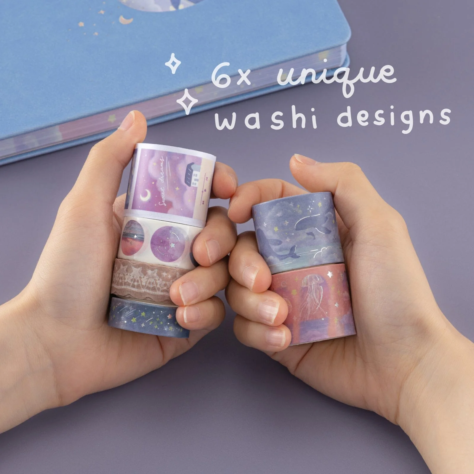 Tsuki ‘Whale Dreams’ Limited Edition Holographic Bullet Journal Set ☾ - Image 15