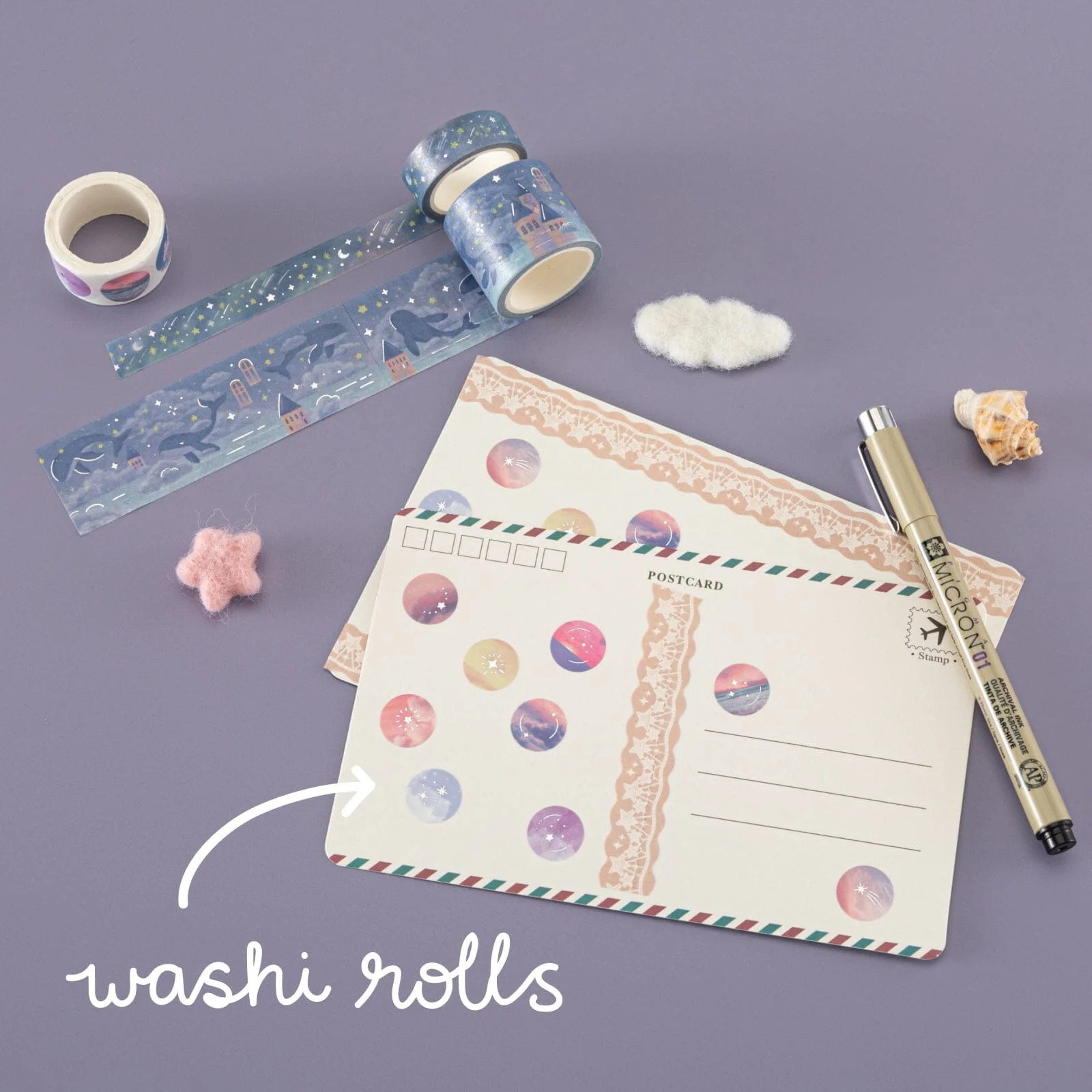 Tsuki ‘Whale Dreams’ Limited Edition Holographic Bullet Journal Set ☾ - Image 17