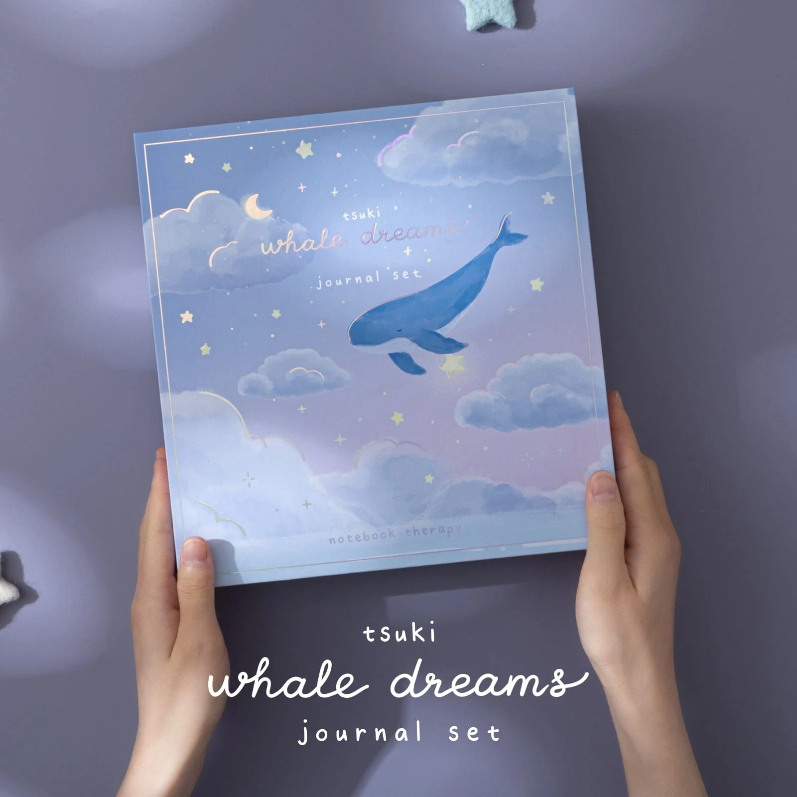 Tsuki ‘Whale Dreams’ Limited Edition Holographic Bullet Journal Set ☾ - Image 20