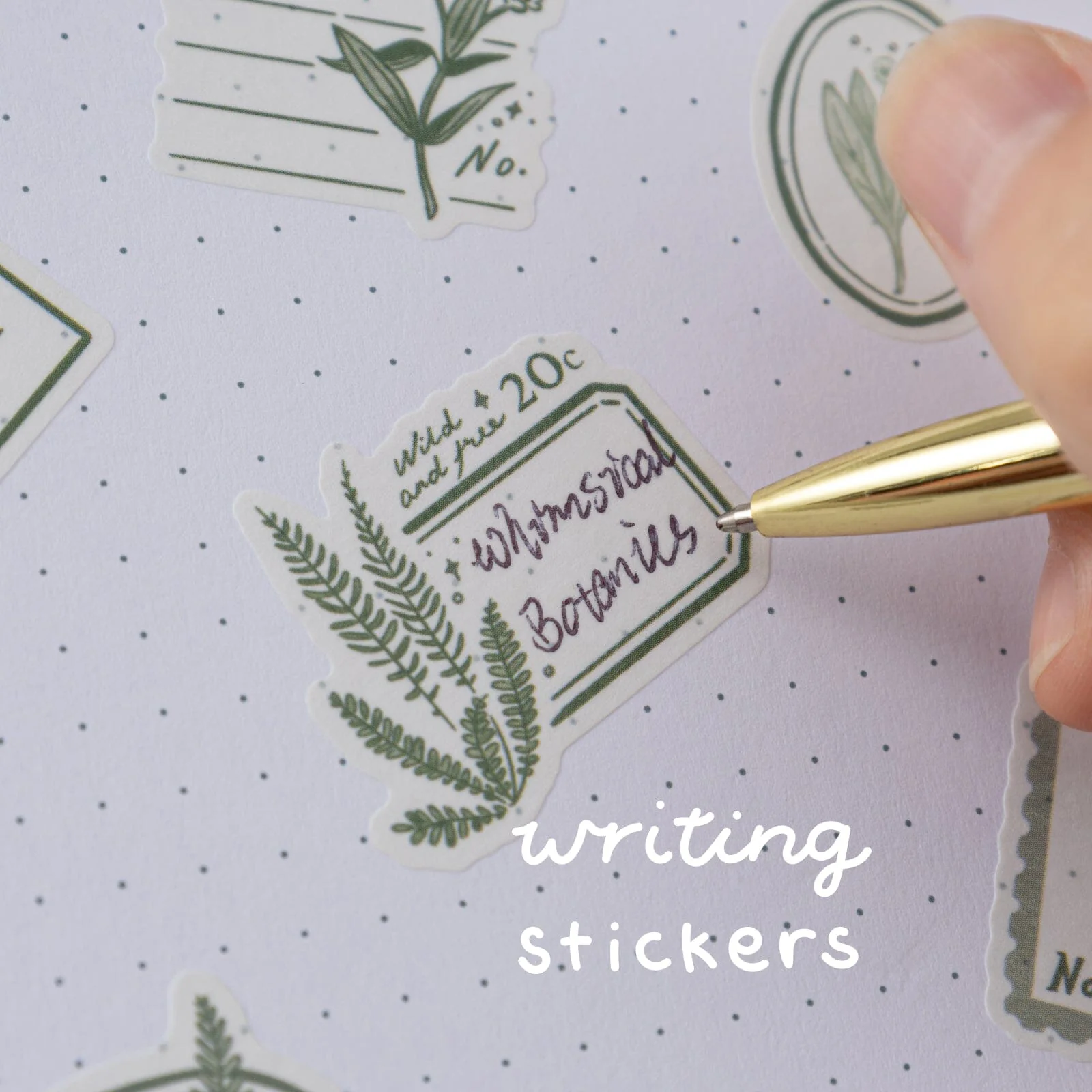 Tsuki ‘Whimsical Botanics’ Washi Tape Set ☾ - Image 16