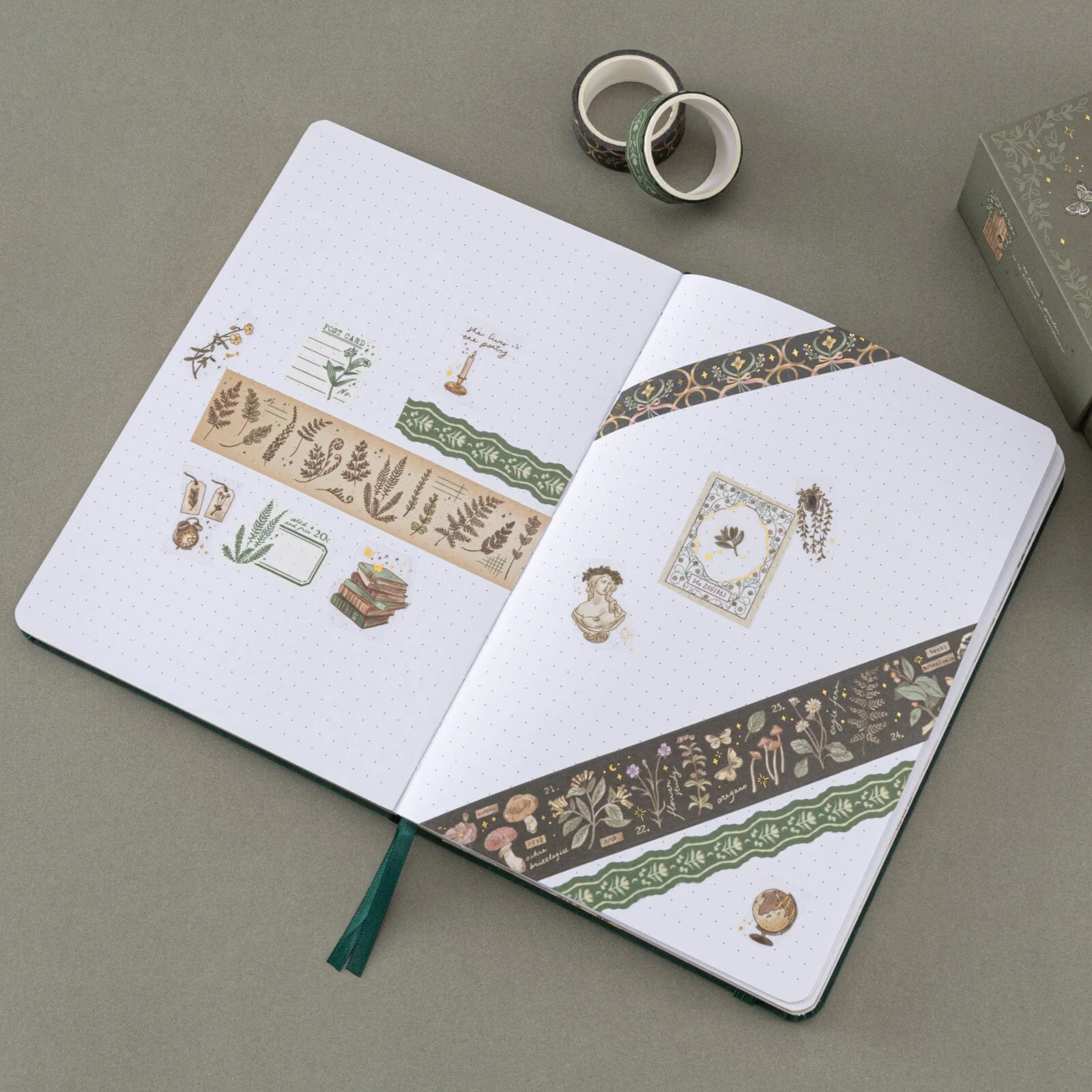 Tsuki ‘Whimsical Botanics’ Washi Tape Set ☾ - Image 3