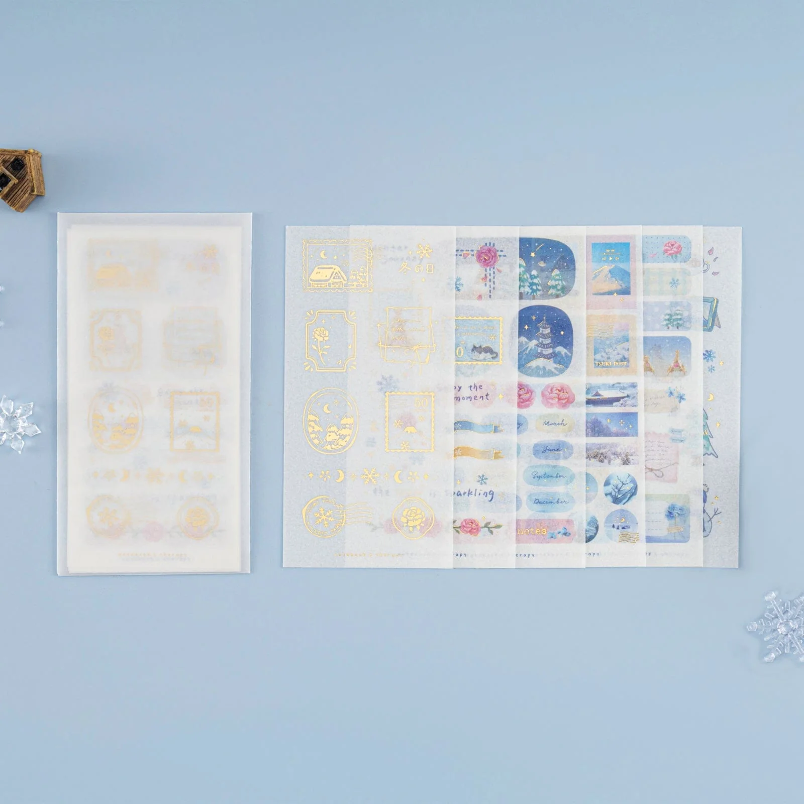 Tsuki ‘Winter Journey’ Sticker Set ☾ - Image 2