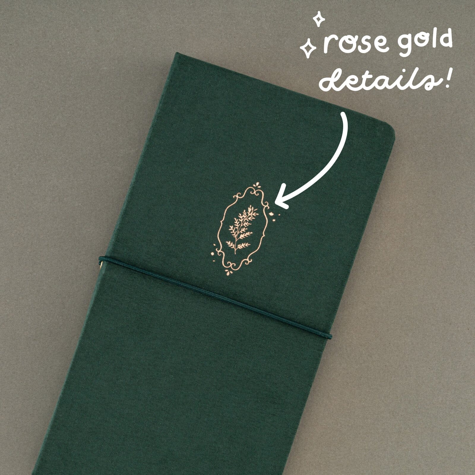 Tsuki ‘Woodland Adventure’ Luxury Travel Notebook ☾ - Image 4